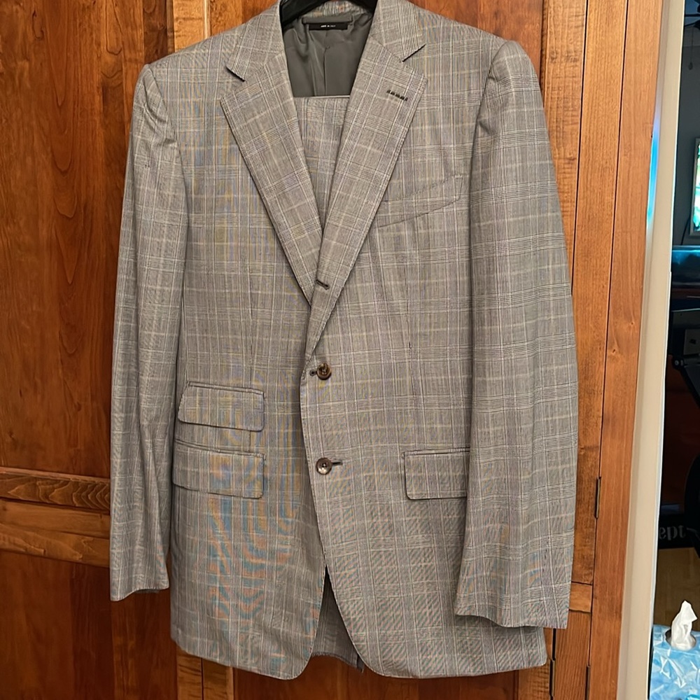 Tom Ford Basic Base B Prince of Wales US 42 L/ EU 52L Glenn Plaid